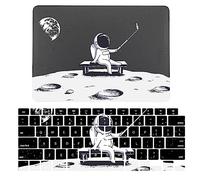 JZ Astronaut Caso per MacBook Air 13 Old Release (2010-2017, Models: A1369 / A1466) Hard Shell Caso con Cover Tastiera Gratuita Set - G