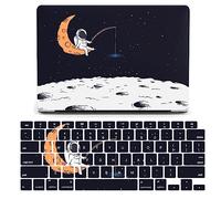 JZ Astronaut Caso per MacBook PRO 13 (2009-2012, Models: A1278) Hard Shell Caso con Cover Tastiera Gratuita Set - E