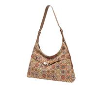 JZ Borsa a Tracolla Leggera in Sughero - Organizer con Cinturino Regolabile - C