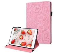 JZ Cattle Stripe Design Tablet Wallet Custodias per for iPad 9.7 inch Retina Display Series (Air/Air2/Pro2016/2017/2018) Custodia - Pink