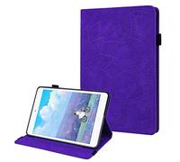 JZ Cattle Stripe Design Tablet Wallet Custodias per for Samsung Galaxy Tab S6 10.5 inch 2019 (SM-T860/SM-T865/SM-T867) Custodia - Purple