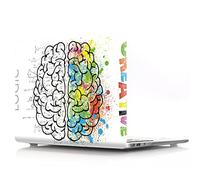 JZ Cervello Duro Caso Cover Skin con Protezione per Tastiera per MacBook Air 13 (2010-2017, Models: A1369 / A1466) - K