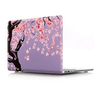 JZ Cherry Blossoms Hard Shell Caso Compatible with MacBook Air (11-inch, Models: A1370 / A1465) with Keyboard Cover - G