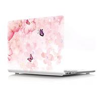 JZ Cherry Blossoms Hard Shell Caso Compatible with MacBook PRO (13-inch,M1,2016-2020, Thunderbolt 3 Ports, Models: A2338 / A2289 / A2251 / A2159 / A1706 / A1708 / A1989) with Keyboard Cover - O