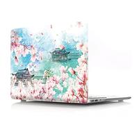 JZ Cherry Blossoms Hard Shell Caso Compatible with MacBook PRO Retina 15 (2012-2015, Models: A1398) with Keyboard Cover - L