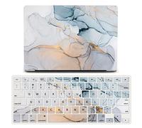 JZ Colorful Marble Caso per MacBook PRO 13 (2009-2012, Models: A1278) Hard Shell Case con Set di Cover per Tastiera - C