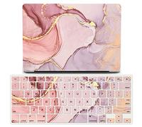 JZ Colorful Marble Caso per MacBook PRO 13 (2009-2012, Models: A1278) Hard Shell Case con Set di Cover per Tastiera - D