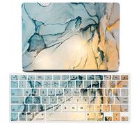 JZ Colorful Marble Caso per MacBook PRO (16-inch, 2019-2020, Models: A2141) Hard Shell Case con Set di Cover per Tastiera - H