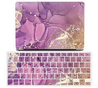 JZ Colorful Marble Caso per MacBook PRO (16-inch, 2019-2020, Models: A2141) Hard Shell Case con Set di Cover per Tastiera - I