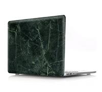 JZ Cover Caso per MacBook PRO (15-inch, 2016-2019, Models: A1707 / A1990) Hard Skin with Keyboard Cover [Marble Series - Green-4]