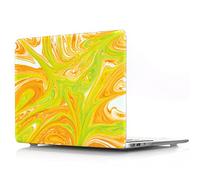 JZ [Creative Marble] Cover Caso per MacBook Air 13 (2010-2017, Models: A1369 / A1466) Hard Skin with Keyboard Cover [C]