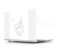 JZ Cute Animals Caso per MacBook Air (11-inch, Models: A1370 / A1465) Hard Shell Case with Keyboard Cover - K