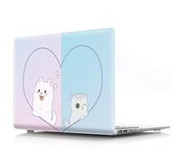 JZ Cute Animals Caso per MacBook Air 13 (2010-2017, Models: A1369 / A1466) Hard Shell Case with Keyboard Cover - B
