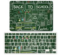 JZ Equation Design con Logo Caso per MacBook PRO (13-inch with M1/M2,2016-2022, Thunderbolt 3 Ports, Models: A2338/A2289/A2251/A2159/A1706/A1708/A1989) con Coperchio Tastiera - B