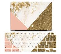 JZ Geometric Marble Caso per MacBook PRO (13-inch with M1/M2,2016-2022, Thunderbolt 3 Ports, Models: A2338 / A2289 / A2251 / A2159 / A1706 / A1708 / A1989) Hard Case con Set di Cover per Tastiera - I