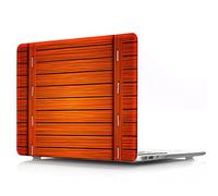 JZ Grana di Legno di plastica Caso per MacBook Air 13 (2010-2017, Models: A1369 / A1466) Hard Shell Case with Keyboard Cover - Music Group