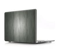 JZ Grana di Legno di plastica Caso per MacBook PRO Retina 13 (2012-2015, Models: A1502 / A1425) Hard Shell Case with Keyboard Cover - P
