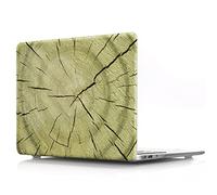 JZ Grana di Legno di plastica Caso per MacBook PRO Retina 13 (2012-2015, Models: A1502 / A1425) Hard Shell Case with Keyboard Cover - J