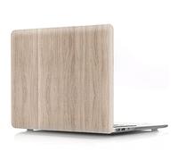 JZ Grana di Legno di plastica Caso per MacBook (Retina, 12-inch, Models:A1534) Hard Shell Case with Keyboard Cover - E