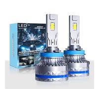 JZ H13/9008 LED High Low Beam Bulb [500% Brighter][48000LM][120W][3570 Chip][6000K][Optical Spotlight][IP68] Confezione da 2