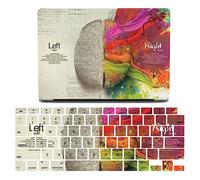 JZ Hard Shell Caso per MacBook PRO 13 (2009-2012, Models: A1278) Astuccio con Tastiera Gratuita Set di Copertura - C