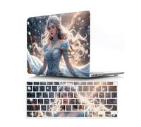 JZ Magical Girl Design Caso per 13.5 inch Surface Laptop 5/4/3/2 (1769/1867/1958/1950) with Alcantara Keyboard Snap-On Protettivo Copertura Rigida Shell con Coperchio Tastiera - E