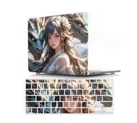 JZ Magical Girl Design Caso per 15 inch Surface Laptop 5/4/3 (1872/1873/1953/1979) Snap-On Protettivo Copertura Rigida Shell con Coperchio Tastiera - A