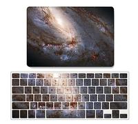 JZ Nebula Starry Sky Caso per MacBook PRO 13 (2009-2012, Models: A1278) Astuccio con Tastiera Gratuita Set di Copertura - G