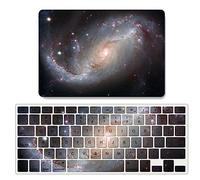 JZ Nebula Starry Sky Caso per MacBook PRO (15-inch, 2016-2019, Models: A1707 / A1990) Astuccio con Tastiera Gratuita Set di Copertura - D
