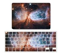 JZ Nebula Starry Sky Caso per MacBook PRO (15-inch, 2016-2019, Models: A1707 / A1990) Astuccio con Tastiera Gratuita Set di Copertura - J