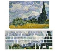 JZ Oil Painting Hard Shell Case con Copertina Tastiera Libera Caso per MacBook PRO (15-inch, 2008-2012, Models: A1286) Oil Painting Case - H