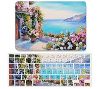 JZ Oil Painting Hard Shell Case con Copertina Tastiera Libera Caso per MacBook PRO (15-inch, 2016-2019, Models: A1707 / A1990) Oil Painting Case - A