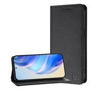 JZ Premium PU Leather Flip Cover Wallet Caso per Samsung Galaxy S26 Plus Caso,RFID-Blocking with Hidden Card Slots & Strong Magnetic Closure, Stylish & Practical Protection - Black