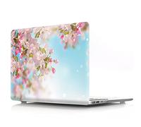 JZ Pretty Flower [Cherry Blossoms] Hard Caso for MacBook PRO (15-inch, 2008-2012, Models: A1286) Shell Cover with Keyboard Cover