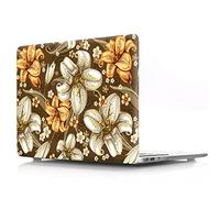 JZ Pretty Flower [Lily] Hard Caso for MacBook PRO (15-inch, 2016-2019, Models: A1707 / A1990) Shell Cover with Keyboard Cover