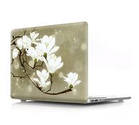 JZ Pretty Flower [Peony] Hard Caso for MacBook Air 13 Old Release (2010-2017, Models: A1369 / A1466) Shell Cover with Keyboard Cover