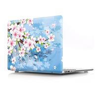 JZ Pretty Flower [Rhododendron] Hard Caso for MacBook PRO (13-inch,M1,2016-2020, Thunderbolt 3 Ports, Models: A2338 / A2289 / A2251 / A2159 / A1706 / A1708 / A1989) Shell Cover with Keyboard Cover