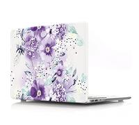 JZ Pretty Flower [Wisteria] Hard Caso for MacBook PRO (15-inch, 2008-2012, Models: A1286) Shell Cover with Keyboard Cover
