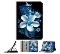 JZ Shockproof Crystal Painted Flip Cover Per Amazon Kindle Fire Max 11 Custodia portafoglio in pelle PU con portamatita & Stand - Orchid