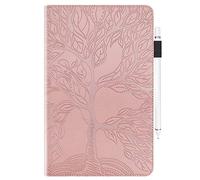 JZ [Tree of Life Custodia Compatible with Huawei MediaPad M5 10 (10.8 inch) Tablet PC Flip Cover - Pink