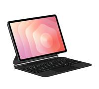 JZCZMCE Custodia con Tastiera per Samsung Galaxy Tab S11 Ultra 14.6'' 2025, Supporto a Sbalzo Magnetico Galleggiante, Custodia Protettiva Ultrasottile con Tastiera Retroilluminata,Nero