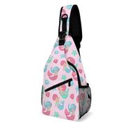 JZemdybill Borsa a tracolla, bella borsa a tracolla con motivo sirena, borsa a tracolla per viaggi, shopping, sport, Stile:, 38x20cm
