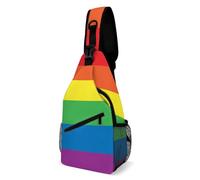 JZemdybill Borsa a tracolla, borsa a tracolla arcobaleno per la pace e l'amore, borsa a tracolla per viaggi, shopping, sport, Stile:, 38x20cm
