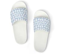 JZemdybill Pantofole antiscivolo, lupo grigio, per uomini e donne, ciabatte da doccia, Bianco Stile 2, 43.5 EU