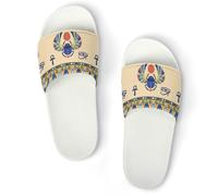 JZemdybill Pantofole antiscivolo, lupo grigio, per uomini e donne, ciabatte da doccia, Stile bianco 11, 39 EU