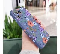 JZFDCLF Custodia a fiori per telefono Xiaomi 15 14T 14 13 13T 12 12X 12T 12S 11 11T Ultra 10 10T 9 9T Pro Lite Custodia in silicone liquido, azzurro, per Xiaomi 13 Pro