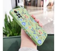 JZFDCLF Custodia per telefono Garden per Xiaomi Redmi Note 14 13 12 12S 11 11E 11S 10 10T 10S 9S 9 8 7 Pro Plus 10A 10C 9T 4G 5G, verde chiaro 2, per Note 13ProPlus