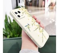 JZFDCLF Custodia per telefono Plum Tree Branch per Xiaomi 15 14 14T 13 13T 12 12X 12T 12S 11 11T 10 10T 9 9T Pro Lite in silicone liquido, bianco, per Xiaomi 12T Pro