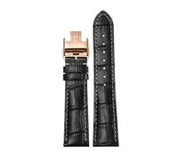 JZFOACHR 14mm 19mm 20mm 21mm genuino in pelle vera farfalla fibbia originale di orologi , per famoso artigiano moon fase comcast siectose seriesti