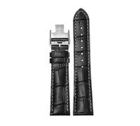 JZFOACHR 14mm 19mm 20mm 21mm genuino in pelle vera farfalla fibbia originale di orologi , per famoso artigiano moon fase comcast siectose seriesti